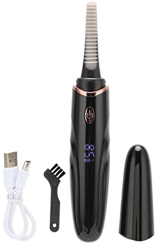 Beheizter Wimpernzangen-USB-wiederaufladbarer elektrischer Wimpernzangen-Werkzeug mit LED-Anzeige und 4 einstellbaren Temperaturen – Erstellen Sie anhaltende, lockige Wimpern