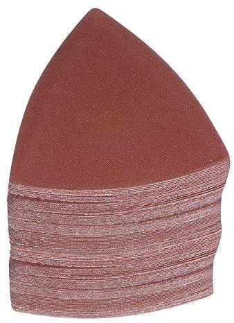 uxcell 120pcs Triangular Hook & Loop Sandpapers 240 Grits 3-1/8 Aluminum Oxide Sanding Pads Random Orbital Mouse Detail Sander Papers Oscillating Multi Tool Sheets