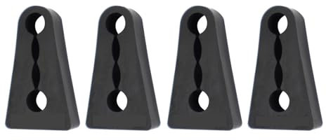 NEGRO Auto Sound Dämpfer Türschloss Puffer,Fit for 5 Series E60 E61 F10 F11 F07 Schalldichte Quietschen Deaf Seal deadener Trittschalldämmung Autotür-Stoßdämpfer