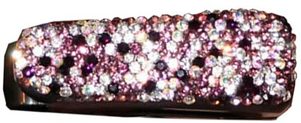 Soporte De Clip De Gafas De Sol De Visera,Clip De Gafas De Parasol De Coche - Parasol Gafas Gafas De Sol Rhinestone Soporte - Soporte de Gafas De Sol Para Tarjeta De Tick