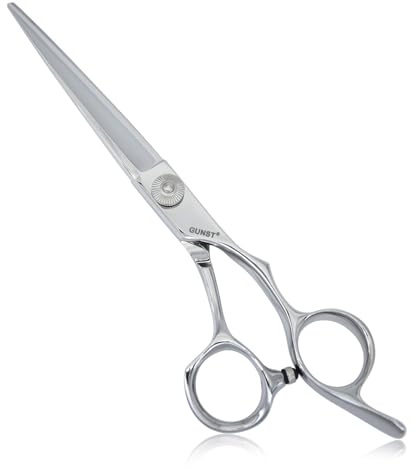 Forbici da parrucchiere in argento, 6,5 pollici Forbici professionali per capelli taglio netto e tenuta leggera