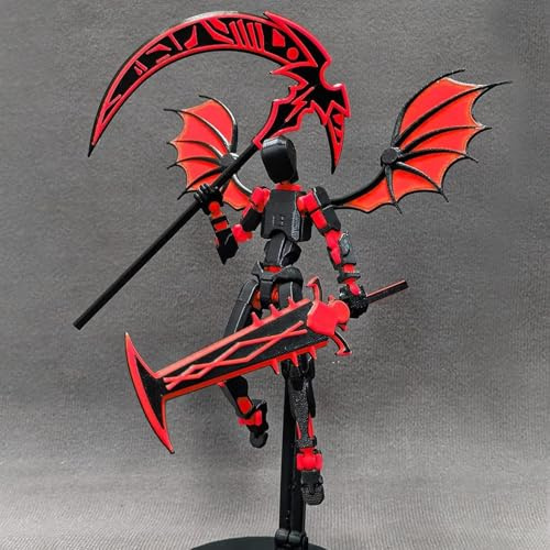 3D Action Figures,3D Printing Robot Decoration - Movable Action Figure for School Classroom Study Playing Desktop Window Bookshelf Collection Living Room