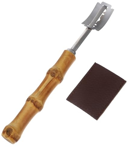 STOBAZA Cuchillo para Cortar Masa de Pan Ergonómico Resistente y Práctico con Diseño Sencillo para Uso Fácil Panadería y Repostería