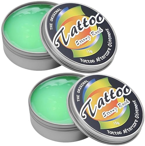 2PCS Tattoo Cream & Balm Set | Tattoo Moisturiser & Aftercare Cream | Daily Use to Moisturize and Enhance Tattoos Color | For Men & Women