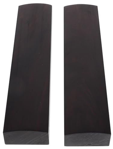 minkissy Holz Briefbeschwerer Kalligrafie Rechteckig 18cm Glatt Poliert für Kalligrafieübungen Malerei Zubehör