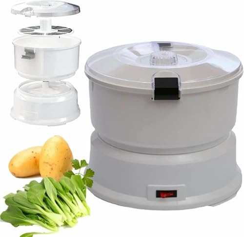 Máquina peladora de patatas, Pelador de patatas automático, pelador verduras eléctrico, giratorio, cocina