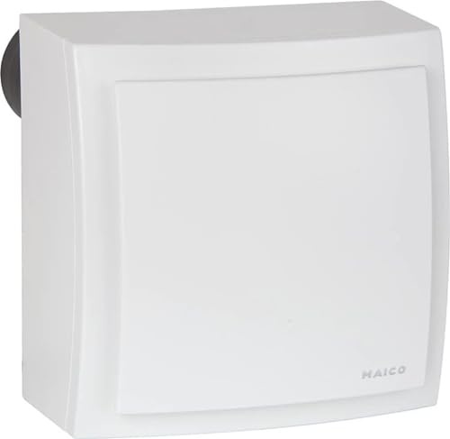 Maico - Original ER-AP 100 G, 0084.0173 - Grundlastschaltung, Aufputzventilator, für Bad, Küche, Mehrfamilienhaus, Aufenthaltsraum, Esszimmer