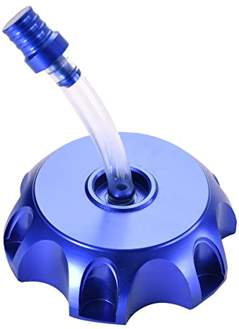 GOOFIT Gastank Cap Ventil Luftentlüftung Blauer Ersatz für Taotao ROKETA Apollo SSR KLX110 TTR110 XR CRF50 70 80 110 Dirt Bike
