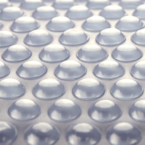 Sun2Solar Clear 16 ft x 32 ft Rectangle Solar Cover | 1600 Series | Heat Retaining Blanket for Rectangular Inground & Above Ground Swimming Pools | Use Sun to Heat Pool | Bubble Heating Blankets