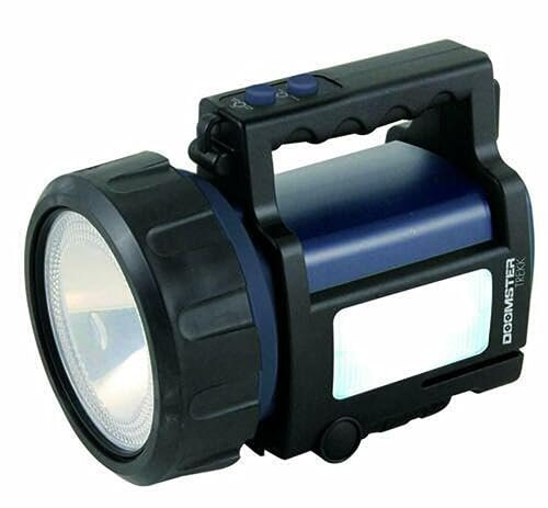VELAMP Doomster TREKK Torcia LED 10 W, Nero, 20.8x14.4x16.2 cm