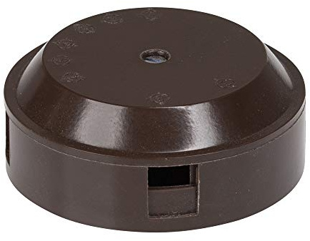 Schneider Electric Exclusive GJB20ABR, scatola di giunzione, 74 mm di profondità, marrone, confezione da 10