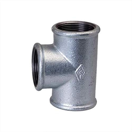 Temperguss verzinkt T-Stück IG 3/4 x IG 3/4 x IG 3/4 Fitting Gewindefittings