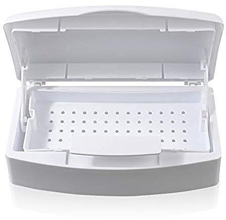 TEKSHOPPING Esterilizador Germicida Inmersión para Esterilización Bacterias Frías para Instrumentos Onicotecnica Médicos Uñas Manicura Pedicura
