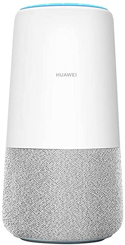 Huawei AI Cube, 3 in 1 - Alexa enabled, Smart Speaker and High Speed 4G router, Unlocked- White/Grey fabric