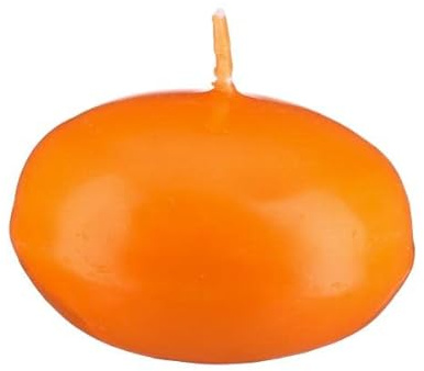 Kopschitz Schwimmkerzen Orange Ø 42 x 26 mm, 40 Stück