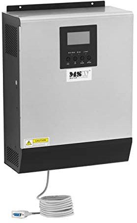 MSW S-Power UPS 800 PSW Wechselrichter Solar Off-Grid 1000 VA LCD 98% Effizienz MPPT/USV Solar-Inverter PV-Wechselrichter
