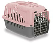 Nomade Basic Hundebox - Transportbox für kleine Hunde und Katzen - 46,5 x 32 x 32 cm - Kann bis zu 6 kg tragen. Robustes Polypropylen. Türen aus Kunststoff