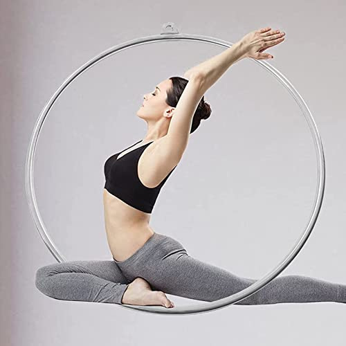 Cerchio Aereo Anello Aereo Yoga Lyra Hoop, Home Gym Dance Studio Grande Cerchio Aereo, Cerchio a Punto Singolo per Prestazioni Acrobatiche Circensi per Interni All'aperto ( Size : Diameter-80cm(31 1/2