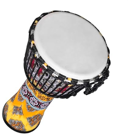Djembe Trommel 10-Zoll-Verbundkohlefaser-afrikanische Trommel Aus Ziegenleder, Trommelfell Für Erwachsene, Anfänger-Handtrommel