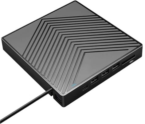 MZZYG DVD player Usb Mobile Optical Drive Dvd Burner Laptop Desktop Computer Multi-plug Function External Optical Drive