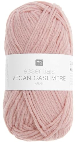 Rico Design Wolle Vegan Cashmere 50g 100m Polyamid Nadel 4-5 Pflegeleicht