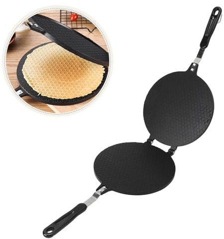 Máquina para Hacer Conos de Gofres de 8,7 Pulgadas, Máquina para Hacer Conos de Helado de Aluminio con de Plástico, Máquina para Hacer Rollos de Huevo para Hogares, Puestos de