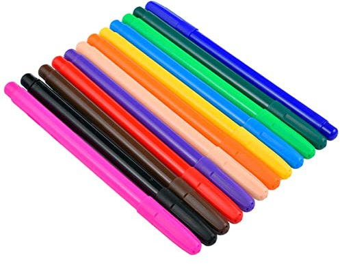 Raxove Penna colorante alimentare, pennarelli commestibili per biscotti - Penne commestibili per decorare biscotti,Penne per decorare alimenti con inchiostro commestibile a 12 colori per strumenti di