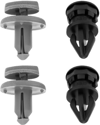 Be In Your Mind 4 Stück Hutablage Aufhänger Clips Hintere Kofferraum Haken Kofferraum Befestigung Ersatzteil 799161KA2A 799161KA3A Kompatibel mit Nissan Juke F15