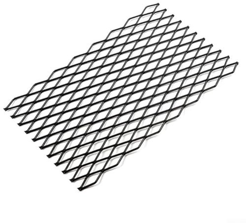 Fireplace Grate Ember Retainer, Steel Fireplace Ember Retainer Mesh, Metal Fireplace Grate Ember Retainer Mesh For Fire Pits, Camping, Black(9.8 * 16.1in)