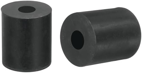 QUARKZMAN 2 Piezas de Espaciador de Goma Gruesa, 1-3/8 Pulgadas de Diámetro Exterior x 1/2 Pulgada de Diámetro Interior x 1-9/16 Pulgadas de Grosor