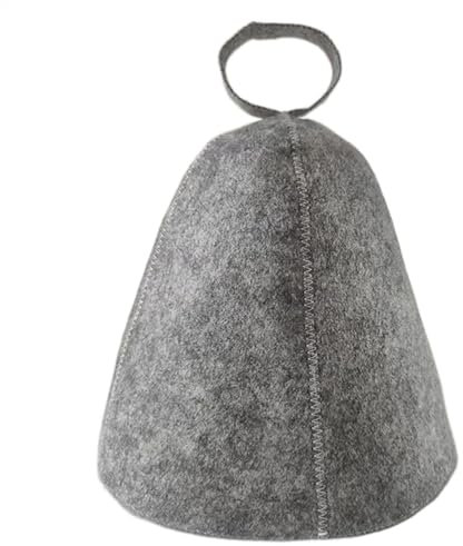 Cappello da sauna per donne, cappello da sauna in feltro | comodo copricapo da doccia | comodo cappello da sauna in feltro isolamento termico per donne uomini bagno turco accessori doccia