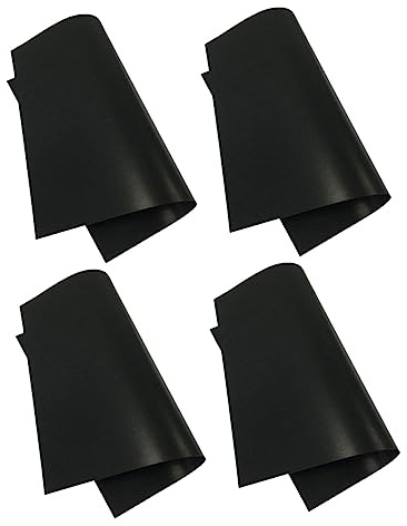 Abaodam 4pièces Tapis De Cuisson PTFE Lot de Tapis Antiadhésifs pour Barbecue Et Four Lavable Et Réutilisable