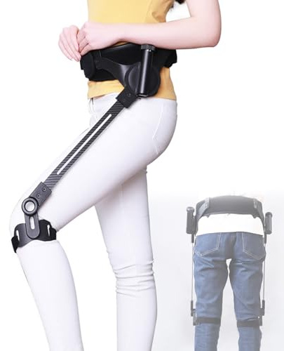 DPLWJPP Esoscheletro Bionico per Camminare Aiuto Fisioterapia Sollevatore Gambe Assist Ausilio per la Riabilitazione delle Gambe 3 Livelli di Forza Regolabili Leftleg-M