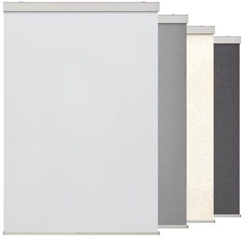 Free Stop Cordless Roller Shades Semi-Opaque Blinds for Windows Room Darkening Rolled Up and Down Shades, UV Protection Window Shades Door Blinds for Home and Office