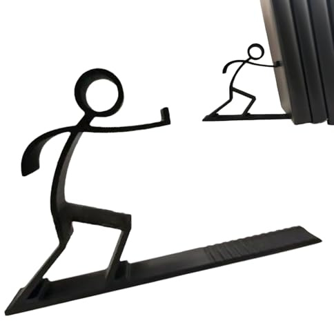 Zahoken Buchstütze Für Regale - Originelle Regalhalter Bücherständer Für Schreibtisch - rutschfeste Buchständer Für Kinderzimmer Schule Schreibtisch Bibliothek