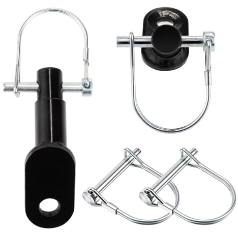 Enganche de remolque de bicicleta, enganche de bicicleta para remolque, enganche de liberación rápida que absorbe los golpes, accesorio resistente para camping, senderismo, viajes por carretera