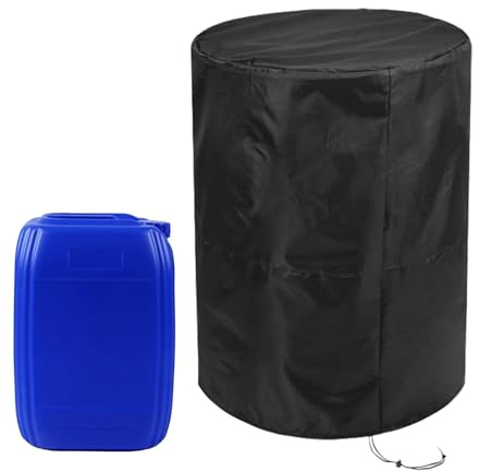 Copertura per tanica da gallone | coperchio per secchio protettivo resistente al sole e alla polvere - protezione per barile da gallone da esterno - per giardino cortile terrazza fattoria
