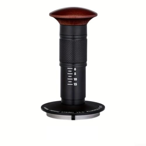 babominimer Pressino per caffè a molla con magnete, 51 mm, 53 mm, 58 mm, per una pressione costante, base in acciaio inossidabile SUS304 per uso alimentare, design ondulato, (51 mm)