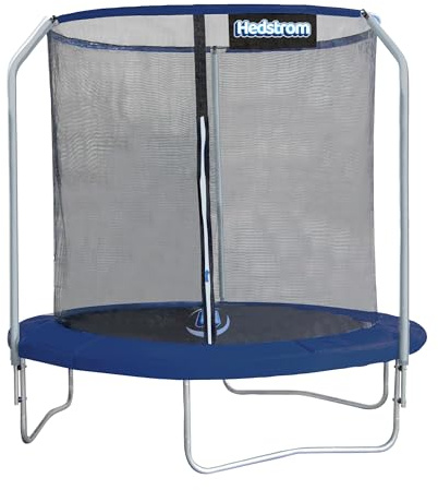 Hedstrom 8ft Folding Garden Arc Trampoline | UK Designed Kids Bouncy Outdoor Jump Play Activity for Boys or Girls | Weather Resistant UV Protected Year Round Fun