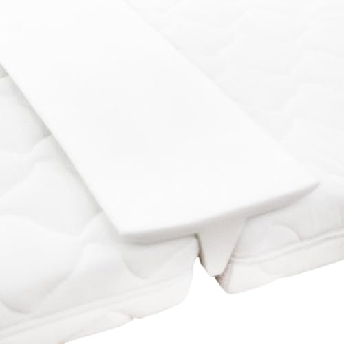 sephironlbb Pont de matelas en mousse - 25 x 200 cm - Souple et ergonomique - Pour lit à sommier tapissier et lits simples - Protège matelas et sous-lit pour soulager la pression et un maintien