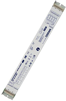 OSRAM elektronisches Vorschaltgerät (EVG), QUICKTRONIC INTELLIGENT DIM T8, EVG LL/KLL DIM 1…10V, QTI 4X18/220-240 DIM