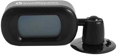 Swell Reptiles Digital Rotating Thermo-Hygrometer for Measuring Temperature and Humidity