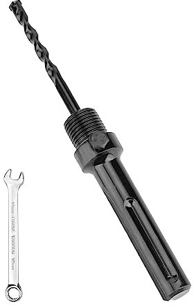 Prolunga SDS MAX da 120 mm e punta di centraggio a 4 taglienti, 8 x 110 mm, per sega a tazza da parete