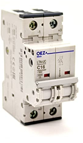 2pol DC Leitungs-Schutzschalter LS 13A bis 440V Made in Germany Solar PV 10kA 2P Gleichstrom Niederspannung Automat
