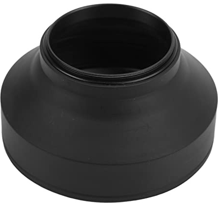 Universal Camera Lens, Hoods Foldable Prevent Astigmatism Gr3x Fits for 49mm 52mm 55mm 58mm Damage Digital Hood Camera49mm 1.9in Parasol 52mm Collapsible Rubber DSLR