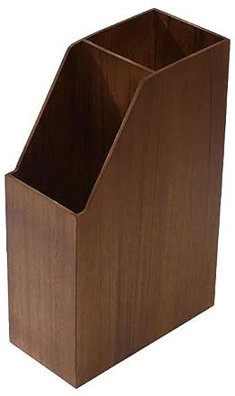 XXAD553TY Regenschirmständer Doppelschichtiger Schirmständer aus Holz, freistehender Schirmhalter, Mülleimer, Stock- und Gehstockhalter for Eingangsbereich, Zuhause, Büro Regenschirm Halter(Bruin)