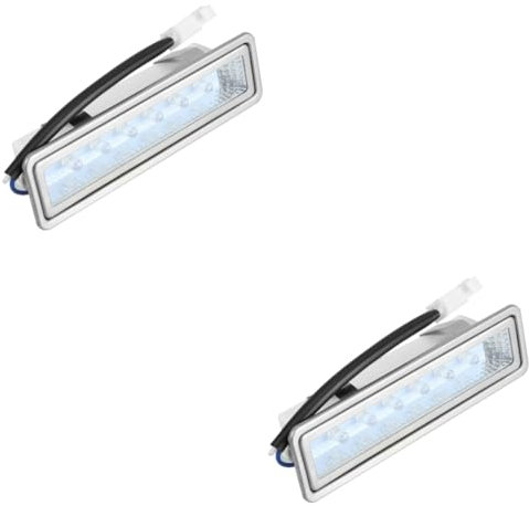 HOMSFOU 2pcs Range Hood Light Kitchen Lighting Rectangular Lamp for Range Hood Lamp for Kitchen Lighting Tool for Supply Part Plastic