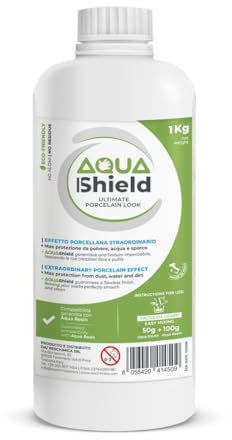 Additivo che rende le tue creazioni in eco resina e gesso impermeabili, lucenti e ultra resistenti - AQUA SHIELD (1kg)