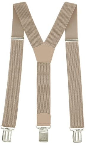 Glamexx24 Hosenträger für Herren Damen: Breit 4cm, Einstellbar und Elastisch Arbeitshose Hosenträger, Starken Metall Clip, Einheitsgröße für Männer und Frauen