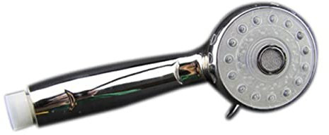 Uonlytech Ducha Multifuncional Led De Colores Cabezal De Ducha Redondo Control De Temperatura Boquilla Para Baño Familiar